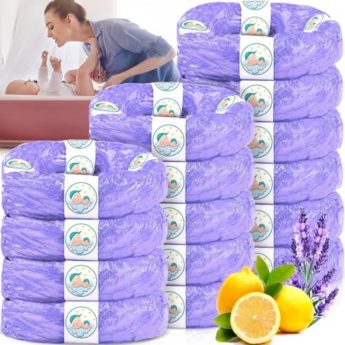 ZPQAODI 15 Stück Windeleimer Nachfüllkassetten,Nachfüllfolie Windeleimer,Hervorragende Abdichtung, Windeleimer Nachfüllbeutel kompatibel mit Tommee Tippee Sangenic Tec+Simplee Sangenic+Twist & Click von ZPQAODI