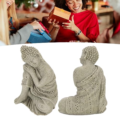 ZPSHYD Buddha Ornament Harz Buddha Statue Skulptur Dekofigur für Wohnzimmer Büro BS114F ZPSHYD Buddha Ornament Harz Buddha Statue Skulptur Dekofigur für Wohnzimmer Büro BS114F von ZPSHYD