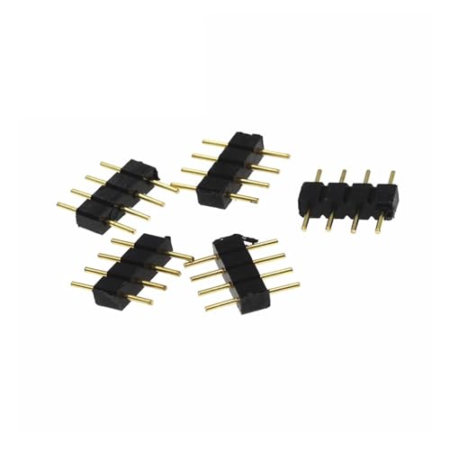 100PCS RGB Led Connector DIP 4Pins Row Needles Male Head von ZPTPNGWH