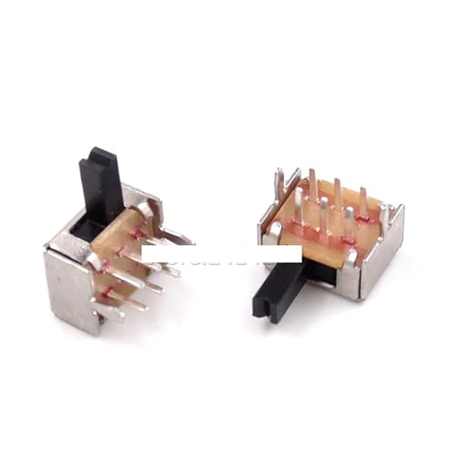 100PCS Toggle switch SK22D07 Double Row 2P2T 6Pin Handle High 5mm SK22D07VG5 2 Positions von ZPTPNGWH