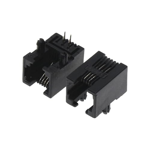 10PCS RJ11 95001-6P4C 6P6 RJ10 Socket Black Phone Socket 6P4C Socket Telephone Socket RJ10 Telephone Socket RJ11 10PCS RJ11 95001-6P4C 6P6 RJ10 Socket Black Phone Socket 6P4C Socket Telephone Socket RJ10 Telephone Socket RJ11 von ZPTPNGWH