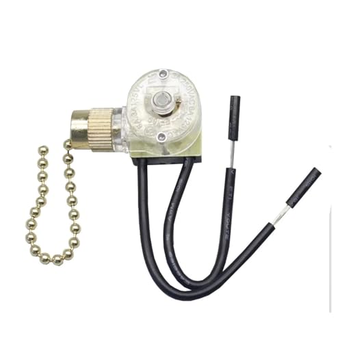 1pc Ceiling Fan Wall light Bedside Lamp Replacement Pull Cord Chain Switch 3A/220V-250V von ZPTPNGWH