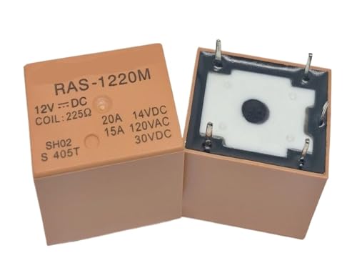 1pc RAS-1220M 12V Relay 5pins 1pc RAS-1220M 12V Relay 5pins von ZPTPNGWH