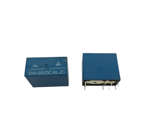 ZPTPNGWH 10PCS SMI-05VDC-SL-2C DC 5V 5A 250V 8PIN Power Relay von ZPTPNGWH