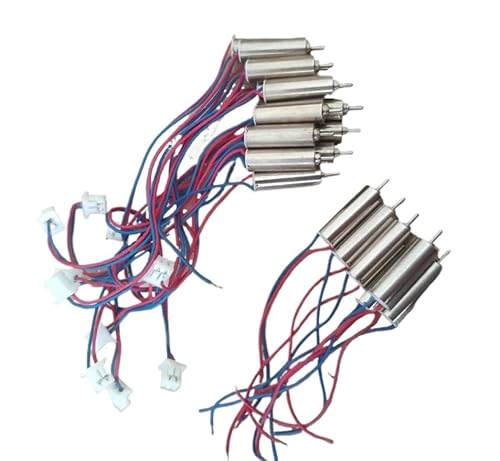 ZPTPNGWH 19pcs Strong Magnet 4 * 12mm coreless Electronic Starter 0412 5V 58000RPM 6V 60000RPM high Speed Airplane Model DC Electronic Starter von ZPTPNGWH