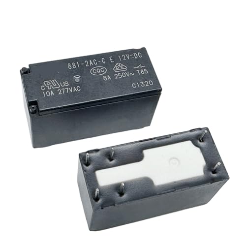 ZPTPNGWH 1pc 881-2AC-C 12VDC (115F2A-12V-10A) Relay 6pins von ZPTPNGWH