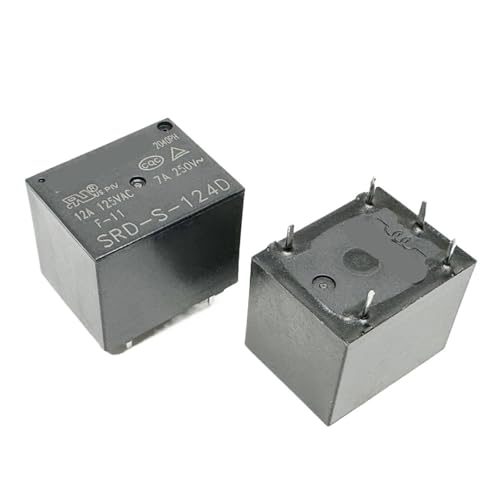 ZPTPNGWH 1pc SRD-S-124D 24V Relay 5pins von ZPTPNGWH