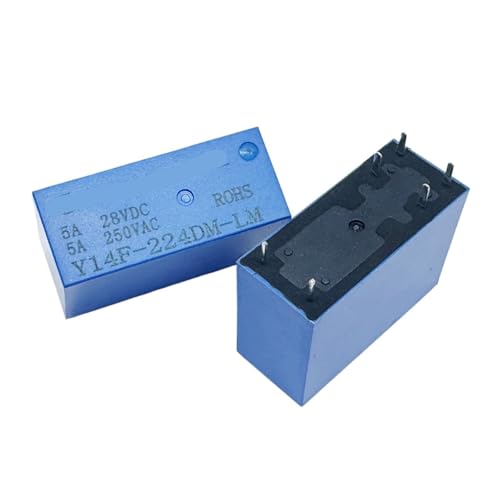 ZPTPNGWH 1pc Y14F-224DM-LM (14F2A-24V-5A) Relay 6pins von ZPTPNGWH