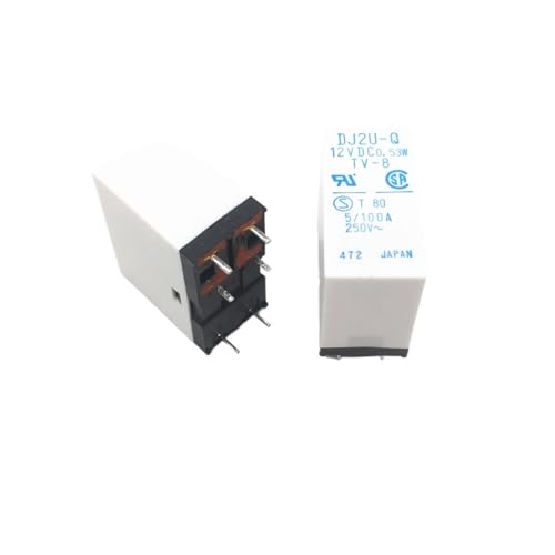 ZPTPNGWH DJ2U-Q 12VDC 0.53W Power Relay 6 Pins von ZPTPNGWH