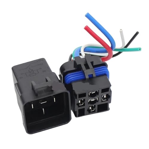 ZPTPNGWH Integrated Automotive Relay 12V 5 feet 40A Normally Open with a line containing a Socket ZPTPNGWH Integrated Automotive Relay 12V 5 feet 40A Normally Open with a line containing a Socket von ZPTPNGWH