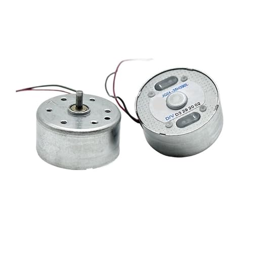 ZPTPNGWH RF-300EA-1D390 DC1.5V 3V 5V 6V 7250RPM Mute 24mm Round Spindle Electronic Starter Precious Metal Brush Engine DIY Solar Panel Power Toy ZPTPNGWH RF-300EA-1D390 DC1.5V 3V 5V 6V 7250RPM Mute 24mm Round Spindle Electronic Starter Precious Metal Brush Engine DIY Solar Panel Power Toy von ZPTPNGWH