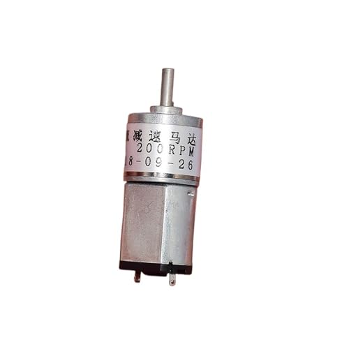 ZPTPNGWH ZGA16R-030 Full Metal Gearbox Gear Electronic Starter DC 3V 200 RPM Slow Speed 1:72 Reduction Ratio High Torque Engine von ZPTPNGWH