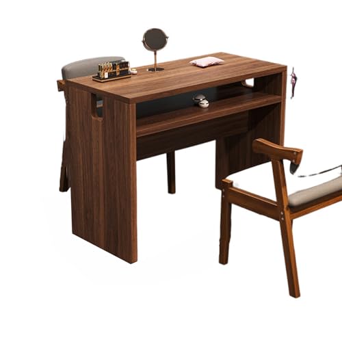ZPVXRVQ Manikürtisch Nagelschreibtisch, Makeup Ankleideplatz Aus Holz Moderne Professionelle Spa Salon Nagel Schönheit Workstation(Style 1,80x40x78cm) von ZPVXRVQ