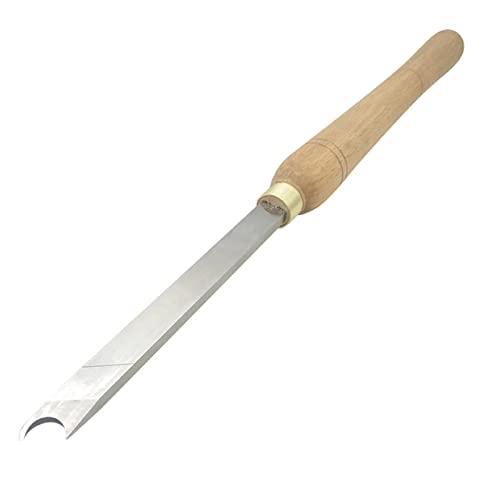 HSS Meißel Captive Ring Tool, Drechseleisen Drechselmesser Holz Drechselwerkzeug, Drehmeißel Aus Hochgeschwindigkeitsstahl Mit Messingringen Zum Drechseln Und Schnitzen Von Holz,12.4mm von ZPYXBH