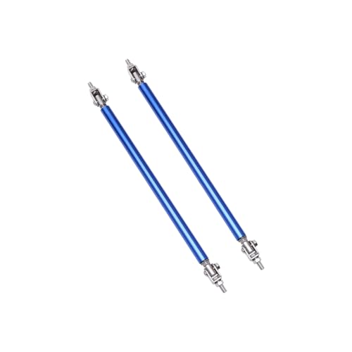 Auto Front StoßStange StüTzstange For Mini Car Front Bumper Lip Splitter Spoiler Strut Rods Krawatte Einstellbare Strut Tie Zugstange Kit Racing FrontstoßStange Lippe Splitter Strebe(20cm Blue) von ZQINGQING