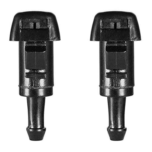 WischerdüSe 2pcs vordere Windschutzscheibe Wischer Waschmaschine Jet Düse Geeignete Anpassung for Hyundai Solaris Anpassung Verwendung for KIA Sorento 98630-3j000 Bonet Waschmazzle Spray Scheibenwisch von ZQINGQING