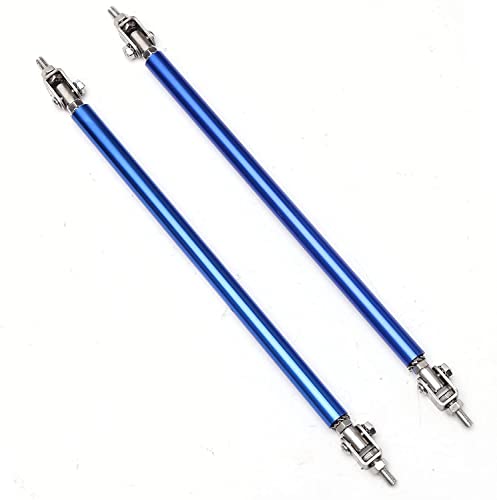 ZQINGQING Auto Front StoßStange StüTzstange Frontstoßstange Lippensplitter Diffusor Strebe Stange Spurstangen Universal FrontstoßStange Lippe Splitter Strebe(15cm Blue) von ZQINGQING