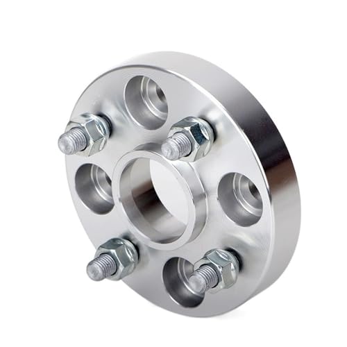 ZQINGQING Spurverbreiterung 2/4 -Pieces 15/20/25/30 mm PCD 4x114.3 Mitte Bohrung 67,1 mm Rad Spacer Adapter 4 Lug -Anzug for Universalauto M12XP1.5(2PCS 35mm Silver) von ZQINGQING