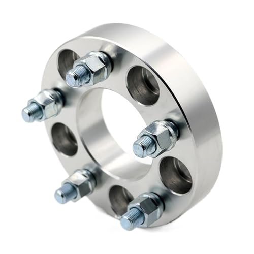ZQINGQING Spurverbreiterung 2/4 -Pieces 20/30/35/40 mm PCD 5x114.3 CB: 71,6 mm Rad Spacer Adapter 5 Lug -Anzug(2PCS 35mm Silver) von ZQINGQING