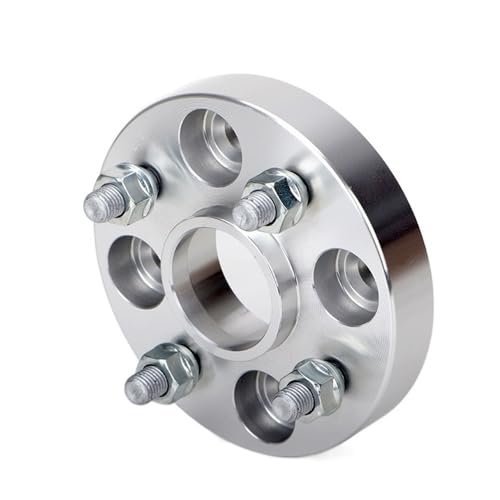 ZQINGQING Spurverbreiterung 2/4 -Pieces PCD 4x108 CB 63. 4mm 20/25/30/35/40 mm Rad Spacer -Adapter(4PCS 35mm Silver) von ZQINGQING