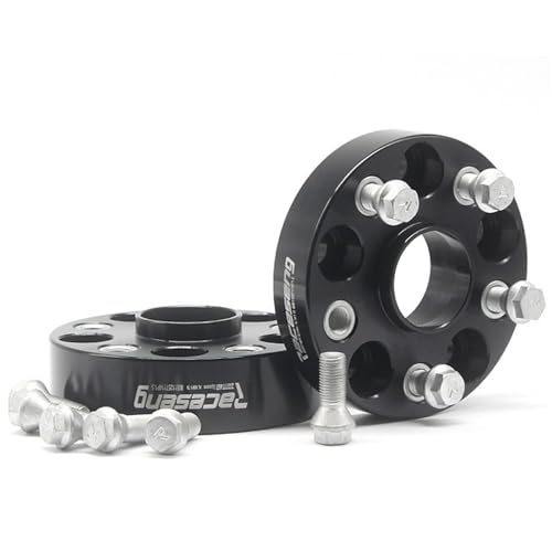 ZQINGQING Spurverbreiterung 2 Stück 20/25/30/35/40/45 mm PCD 5 x 110 CB = 65,1 mm Spurverbreiterungs-Adapter-Anzug(2PCS 45mm 14x1.5) von ZQINGQING