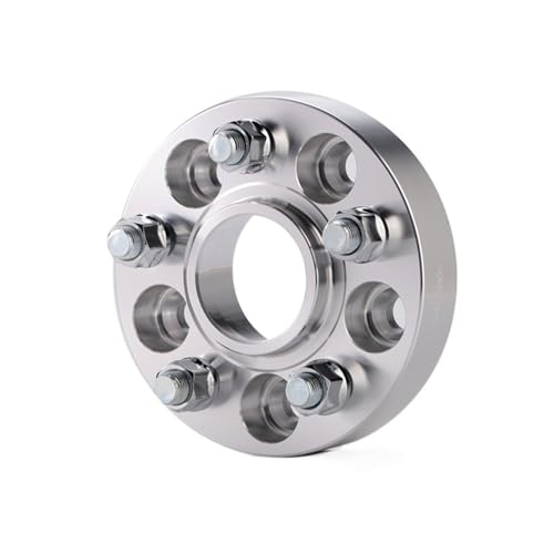 ZQINGQING Spurverbreiterung Radabstandshalteradapter PCD 5x114.3 CB 60,1 mm 2(2silver spacers 15mm) von ZQINGQING