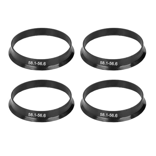 Zentrierringe 4 stücke 58,1-56,6 mmSchwarz Kunststoff Rad Hub Centric Ringe Auto Rad Hub Zentrale Ring Felge Teile Zentrierringe 4 stücke 58,1-56,6 mmSchwarz Kunststoff Rad Hub Centric Ringe Auto Rad Hub Zentrale Ring Felge Teile von ZQINGQING