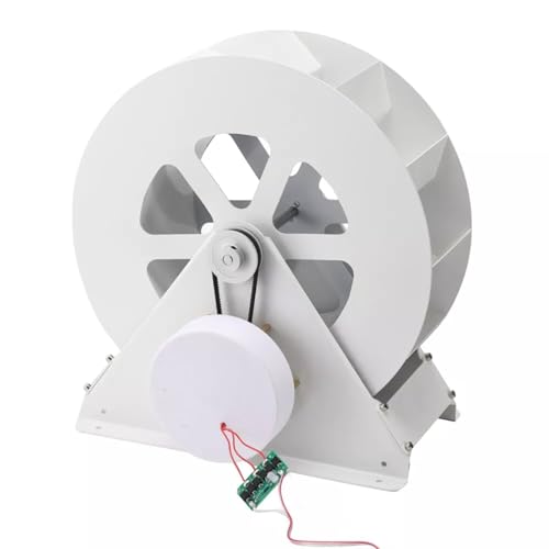 Tragbarer 50W 100W Mikro-Wasserturbinen-Generator, 1–35V Wasserkraftgenerator Für Teiche, Gartendeko Und Kleine Bäche(50W) von ZQIRUIQZ