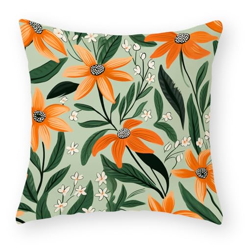 Kissenbezug 80x80 Orange Blume Grün Kopfkissenbezug 80x80 Baumwolle Leinen Sofakissen mit Reißverschluss Dauerhaft Kissenbezüge 80x80 Knitterfreie Starke Atmungsaktivität Couchkissen 1 Pcs, 554602169 Kissenbezug 80x80 Orange Blume Grün Kopfkissenbezug 80x80 Baumwolle Leinen Sofakissen mit Reißverschluss Dauerhaft Kissenbezüge 80x80 Knitterfreie Starke Atmungsaktivität Couchkissen 1 Pcs, 554602169 von ZQMHCY