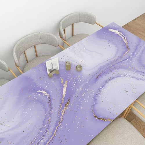 ZQMHCY Lila Marmor Golden Strukturtapete Wandtattoo Schlafzimmer Tapete Selbstklebend Vliestapete Wallpaper für Wohnzimmer Tapeten Wandschutzfolie 40x100cm/2 Pcs von ZQMHCY