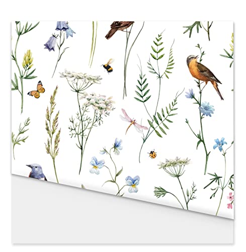 ZQMHCY Tapete Tier Vogel Schmetterling Vliestapete Klebefolie Möbel 40x100cm Modern Hell ZQMHCY Tapete Tier Vogel Schmetterling Vliestapete Klebefolie Möbel 40x100cm Modern Hell von ZQMHCY