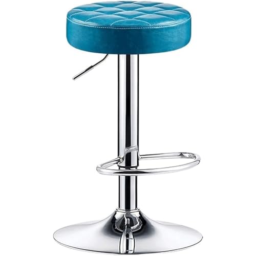 ZQNDFAC Möbel 60-80 cm erhöhebarer Hochstuhl, drehbarer Barhocker, PU-Lederkissen, Küchenhocker für Theken- und Rezeptionsstuhl Geschenk von ZQNDFAC
