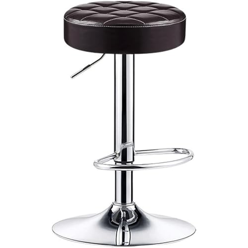 ZQNDFAC Möbel 60-80 cm erhöhebarer Hochstuhl, drehbarer Barhocker, PU-Lederkissen, Küchenhocker für Theken- und Rezeptionsstuhl Geschenk von ZQNDFAC