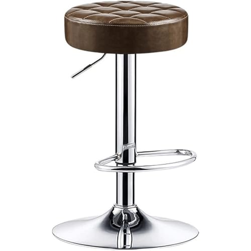 ZQNDFAC Möbel 60-80 cm erhöhebarer Hochstuhl, drehbarer Barhocker, PU-Lederkissen, Küchenhocker für Theken- und Rezeptionsstuhl Geschenk von ZQNDFAC