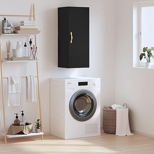 Eleganter Wandschrank aus Holzwerkstoff mit viel Stauraum, Hängeschrank für Wohnzimmer Schlafzimmer, Feuchtigkeitsbeständiger Beistellschrank zur Wandmontage Eleganter Wandschrank aus Holzwerkstoff mit viel Stauraum, Hängeschrank für Wohnzimmer Schlafzimmer, Feuchtigkeitsbeständiger Beistellschrank zur Wandmontage von ZQQLVOO