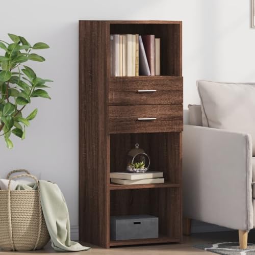 Klassisches Highboard aus Holzwerkstoff mit viel Stauraum, zeitlosem Design und feuchtigkeitsbeständiger Oberfläche für Moderne Inneneinrichtung Klassisches Highboard aus Holzwerkstoff mit viel Stauraum, zeitlosem Design und feuchtigkeitsbeständiger Oberfläche für Moderne Inneneinrichtung von ZQQLVOO