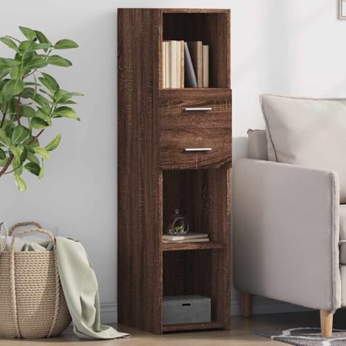 Klassisches Highboard aus Holzwerkstoff mit viel Stauraum, zeitlosem Design und feuchtigkeitsbeständiger Oberfläche für Moderne Inneneinrichtung Klassisches Highboard aus Holzwerkstoff mit viel Stauraum, zeitlosem Design und feuchtigkeitsbeständiger Oberfläche für Moderne Inneneinrichtung von ZQQLVOO