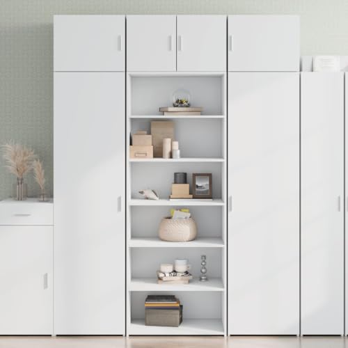 Klassisches Highboard aus Holzwerkstoff mit viel Stauraum, zeitlosem Design und feuchtigkeitsbeständiger Oberfläche für Moderne Inneneinrichtung von ZQQLVOO