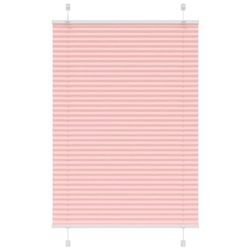 Plissee für Fenster mit Sicht- und Sonnenschutz, 100% Polyester, langlebig und pflegeleicht, Zwei Montagemöglichkeiten (gebohrt oder klemmend), modernes Design von ZQQLVOO