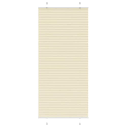 Plissee für Fenster mit Sicht- und Sonnenschutz, 100% Polyester, langlebig und pflegeleicht, Zwei Montagemöglichkeiten mit Schrauben oder Klemmträgern, für Wohnzimmer, Plissee für Fenster mit Sicht- und Sonnenschutz, 100% Polyester, langlebig und pflegeleicht, Zwei Montagemöglichkeiten mit Schrauben oder Klemmträgern, für Wohnzimmer, von ZQQLVOO