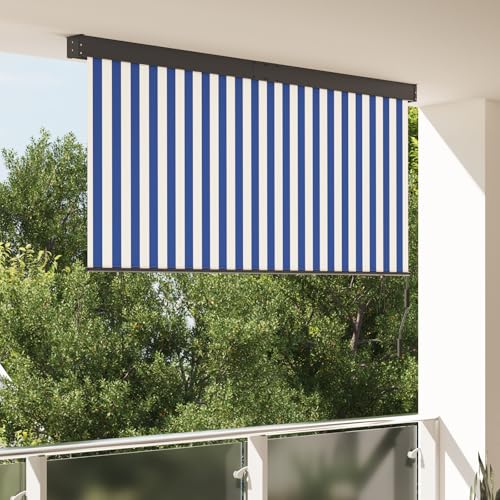 Stylische UV-beständige Rollos mit Handkurbel für Innen- und Außenbereich – Aluminium Markise mit Kabelsystem für Balkon, Terrasse und Garten in modernem Design Stylische UV-beständige Rollos mit Handkurbel für Innen- und Außenbereich – Aluminium Markise mit Kabelsystem für Balkon, Terrasse und Garten in modernem Design von ZQQLVOO