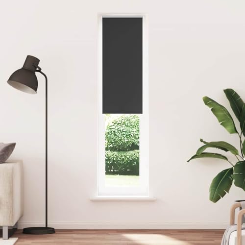 Verdunkelungsrollo aus 100% Polyester mit Sichtschutz, Lichtschutz und Wärmeregulierung für Fenster – Langlebig, Pflegeleicht und Kinderfreundlich mit Kettenverbinder Verdunkelungsrollo aus 100% Polyester mit Sichtschutz, Lichtschutz und Wärmeregulierung für Fenster – Langlebig, Pflegeleicht und Kinderfreundlich mit Kettenverbinder von ZQQLVOO