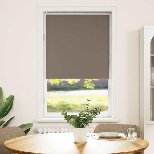 Verdunkelungsrollo aus 100% Polyester mit Sichtschutz, Lichtschutz und Wärmeregulierung für Fenster – Langlebig, Pflegeleicht und Kinderfreundlich mit Mehreren Verdunkelungsrollo aus 100% Polyester mit Sichtschutz, Lichtschutz und Wärmeregulierung für Fenster – Langlebig, Pflegeleicht und Kinderfreundlich mit Mehreren von ZQQLVOO