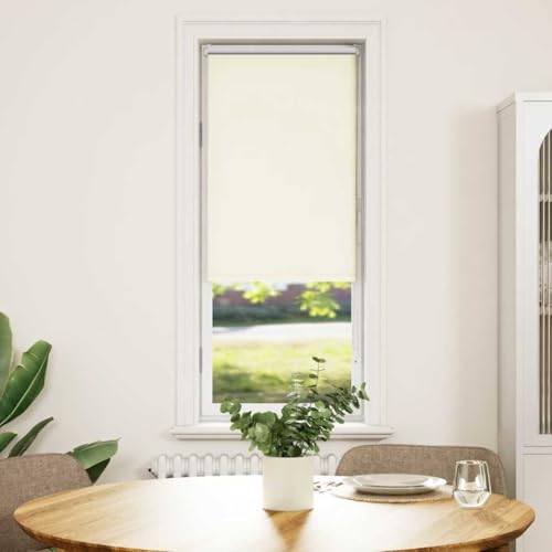 Verdunkelungsrollo aus 100% Polyester mit Sichtschutz, Lichtschutz und Wärmeregulierung für Fenster – Langlebig, Pflegeleicht und Kinderfreundlich mit Mehreren Verdunkelungsrollo aus 100% Polyester mit Sichtschutz, Lichtschutz und Wärmeregulierung für Fenster – Langlebig, Pflegeleicht und Kinderfreundlich mit Mehreren von ZQQLVOO