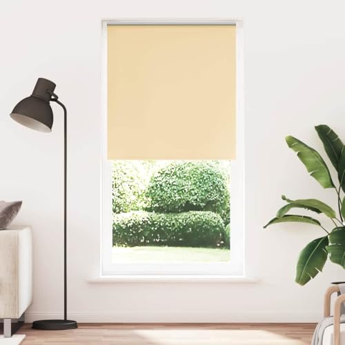 Verdunkelungsrollo aus 100% Polyester mit Sichtschutz, Lichtschutz und Wärmeregulierung für Fenster – Langlebig, Pflegeleicht und Kinderfreundlich mit Mehreren Verdunkelungsrollo aus 100% Polyester mit Sichtschutz, Lichtschutz und Wärmeregulierung für Fenster – Langlebig, Pflegeleicht und Kinderfreundlich mit Mehreren von ZQQLVOO