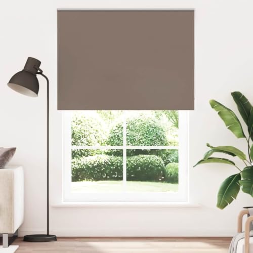 Verdunkelungsrollo aus 100% Polyester mit Sichtschutz, Lichtschutz und Wärmeregulierung für Fenster – Langlebig, Pflegeleicht und Kinderfreundlich mit Mehreren Verdunkelungsrollo aus 100% Polyester mit Sichtschutz, Lichtschutz und Wärmeregulierung für Fenster – Langlebig, Pflegeleicht und Kinderfreundlich mit Mehreren von ZQQLVOO