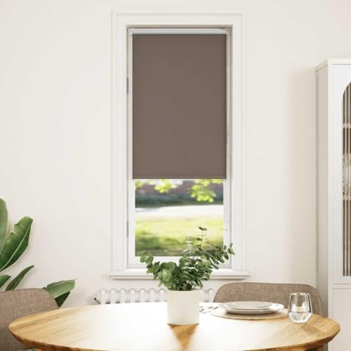 Verdunkelungsrollo aus 100% Polyester mit Sichtschutz, Lichtschutz und Wärmeregulierung für Fenster – Langlebig, Pflegeleicht und Kinderfreundlich mit Mehreren Verdunkelungsrollo aus 100% Polyester mit Sichtschutz, Lichtschutz und Wärmeregulierung für Fenster – Langlebig, Pflegeleicht und Kinderfreundlich mit Mehreren von ZQQLVOO