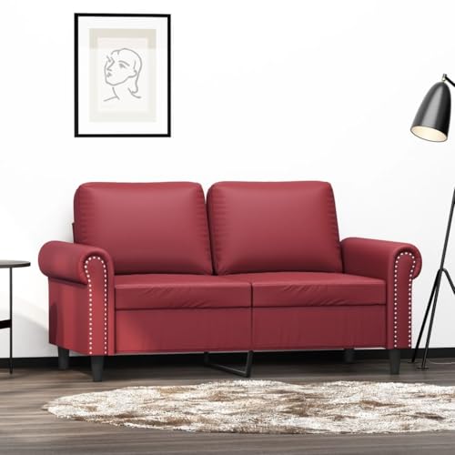 ZQQLVOO 2-Sitzer Sofa aus langlebigem Kunstleder, modernes Design für Wohnzimmer, bequem mit gepolsterten Sitzflächen, Robustes Metallgestell, schmutzabweisend und leicht zu reinigen ZQQLVOO 2-Sitzer Sofa aus langlebigem Kunstleder, modernes Design für Wohnzimmer, bequem mit gepolsterten Sitzflächen, Robustes Metallgestell, schmutzabweisend und leicht zu reinigen von ZQQLVOO