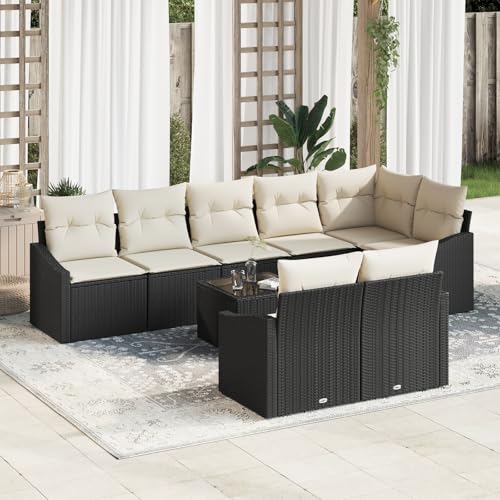 ZQQLVOO 8-TLG. Garten-Essgruppe mit Kissen Braun Poly Rattan “区分 for 卧室 ZQQLVOO 8-TLG. Garten-Essgruppe mit Kissen Braun Poly Rattan “区分 for 卧室 von ZQQLVOO