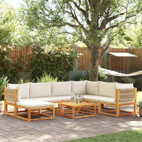 ZQQLVOO 8-TLG. Garten-Sofagarnitur mit Kissen Massivholz Akazie “区分 for 室外 ZQQLVOO 8-TLG. Garten-Sofagarnitur mit Kissen Massivholz Akazie “区分 for 室外 von ZQQLVOO
